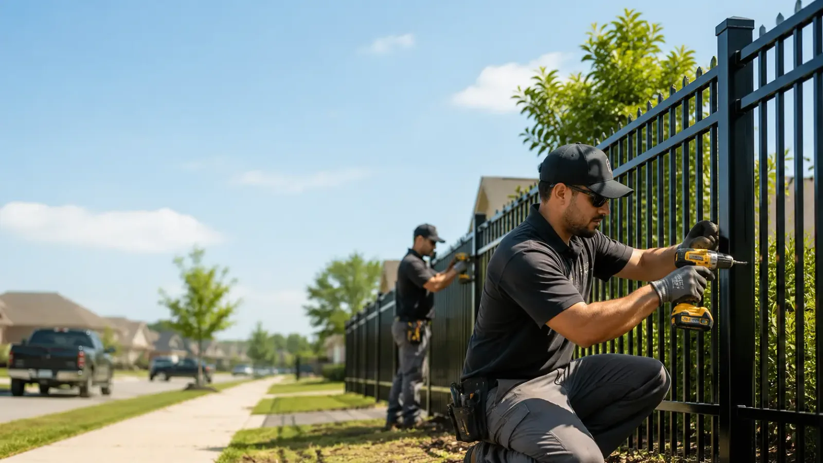 Metal Fence Installation in Pell Lake, WI